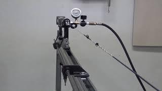 Diagnosing a bowstring with servings applied the wrong way
