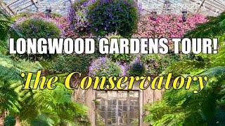 Longwood Gardens Tour! The Conservatory! America’s Most Beautiful Garden! No Talking!