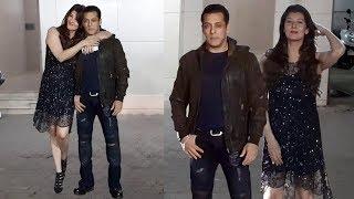 Salman Khan Enjoying Birthday With Ex LOVE Sangeeta Bijlani At His Bandra House