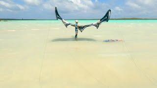 Kiteboarding Lesson in San Salvador Lagoon