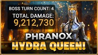 The Hydra SLAYER!! Phranox Hydra Clan Boss Showcase Raid: Shadow Legends