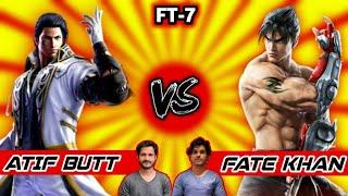 Tekken 7 Atif Butt (Claudio) vs Imran khan (Jin) Ft-7 Match