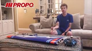 JR PROPO Extreme Flight RC 104” EXTRA Aileron setup DA600PRO with Xbus T44 by Matt Stringer