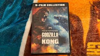 MonsterVerse’s Godzilla and Kong/ 5 Film Collection DVD Unboxing