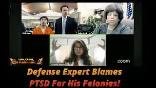 Judge Boyd Wednesday December 3rd! Intriguing Case Blaming Felonies on PTSD!