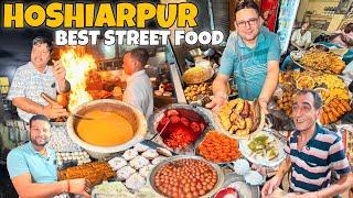 Punjab Tour Ep - 18 | Hoshiarpur Evening Street Food | Punjab Street Food | Punjab Famous Food