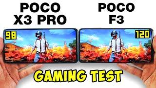 POCO X3 PRO vs POCO F3  - GAMING TEST 2022 БОЛЬШОЕ СРАВНЕНИЕ В ИГРАХ! FPS + НАГРЕВ!