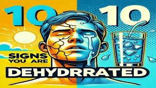 10 Signs You Are Dehydrated 