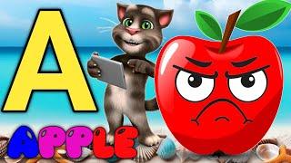 A for Apple B for Ball | Nursery Rhyme for Kids | ABCD Song with Fun Animation,123 counting