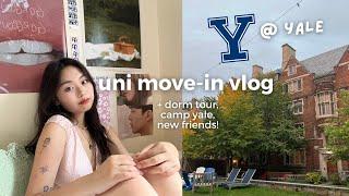 move into college w/ me @ yale university | millie liao 耶鲁大一新生入学