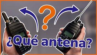  Primeros pasos en radiocomunicación: ¿CUÁL ES LA MEJOR ANTENA PARA MI WALKIE?