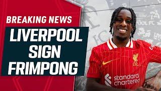 BREAKING NEWS: LIVERPOOL CONFIRM SIGNING OF JEREMIE FRIMPONG!