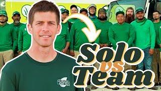 Solo vs Employees in Lawn Care Business - Pros vs Cons