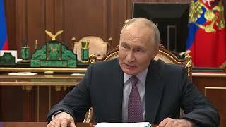 «Курская область нуждается в кризисном управлении»: Владимир Путин о назначении Александра Хинштейна