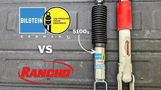 Replacing My Ranchos with Bilstein 5100s Before and After Slo-Mo!