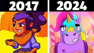 ALL BRAWL STARS ANIMATIONS 2017 - 2024!