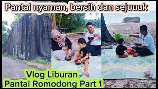 Pantai Romodong Belinyu Bangka part 1 |Kegiatan IRT part 42