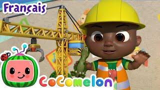 Chanson des véhicules de construction | CoComelon - L'Heure de Cody | Chansons pour bébés