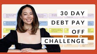 30 Day Debt Pay Off Challenge | aja dang