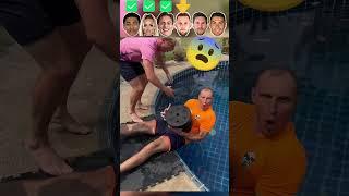 Bellingham VS Lehmann VS Yildiz VS De Vrij VS Messi VS Ronaldo Epic Water Pool Challenge