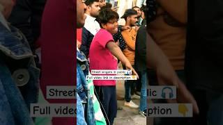 *when street singers singing in public reaction  #jaipur #singer #reaction