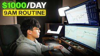 My Morning Trading Routine For A Easy $1000/Day