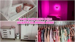 TOUR COMPLETO PELO QUARTO DA MINHA FILHA