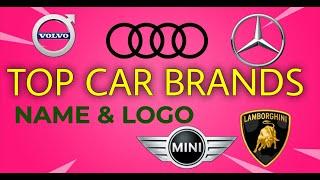 Top CAR brands NAME with LOGO | Drive on wheels