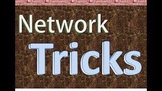 Solving complex networks with easy tricks (English)