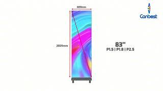 CJ NEXT V2: The Foldable LED Poster That Transforms Your Display Game!