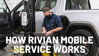 How Rivian Mobile Service Operates