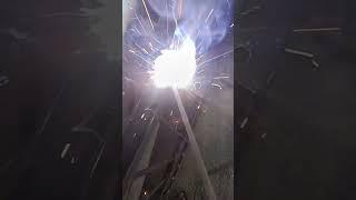 tricks welding with stick #weld #inductionwelding #weldmesh