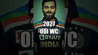 Likely Retirement Year (All Formats) of Current Indian Players #trending #viratkohli #rohitsharma