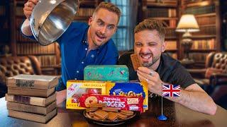 American Food Historian Reviews UK Biscuits/Cookies ft.@TastingHistory | Sorted Food