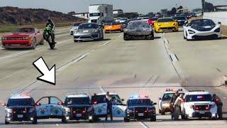 Best STREET RACERS vs. COPS Compilation - Cops Illegally Blockade! *Fail & Win*