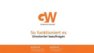 Wissenschaftliches Ghostwriting bei GWriters • So funktioniert es