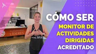 SER MONITOR DE ACTIVIDADES DIRIGIDAS ACREDITADO | Acondicionamiento físico con soporte musical