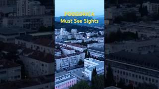 Podgorica's Must-See Sights in 60 Seconds #shorts  #viral  #shortvideo