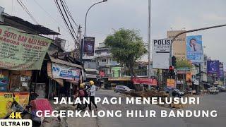 Jalan Pagi Menelusuri Gegerkalong Hilir Bandung| Morning Walk Gegerkalong Hilir Bandung [4K]