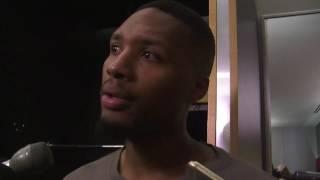 Damian Lillard discusses the reserves play against the Phoenix Suns