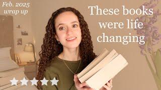 I read LIFE CHANGING literature in February - classics, literary fiction, dystopian, and more!