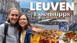 LEUVEN Essenstipps - von hippen Cafés bis zum edlen Dinner in Belgiens Bierhauptstadt