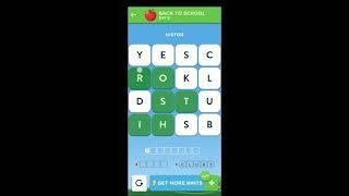 Wordbrain 2 Back to School Event August 31 2019 | Wordbrain 2 Back to School Day 8