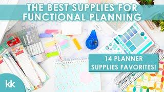 The Best Supplies for Functional Planning 14 Planner Favorites to Use with Erin Condren LifePlanner