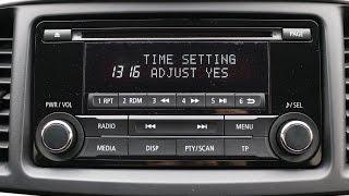 Mitsubishi Lancer - Clock Setting