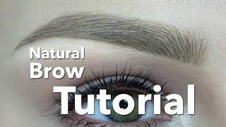 Natural Brow Tutorial for Sparse Brows - Drugstore Eyebrow Products | Alexandra Anele