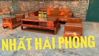 Nội Thất Sofa Zito Gỗ Phòng Khách Đẹp Bàn Ghế Sofa Zito Đùi Gà Gỗ Hương Đá Bàn Ghế Phòng Khách Đẹp