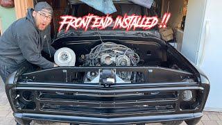 C10 Front End Installed and Getting Ready For TURBO!!