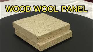 Wood wool panel,Wood wool insulation, wood wool acoustic panel, wood wool