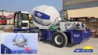 Aimix 3 5 m³ Self loading Concrete Mixer Operation Video